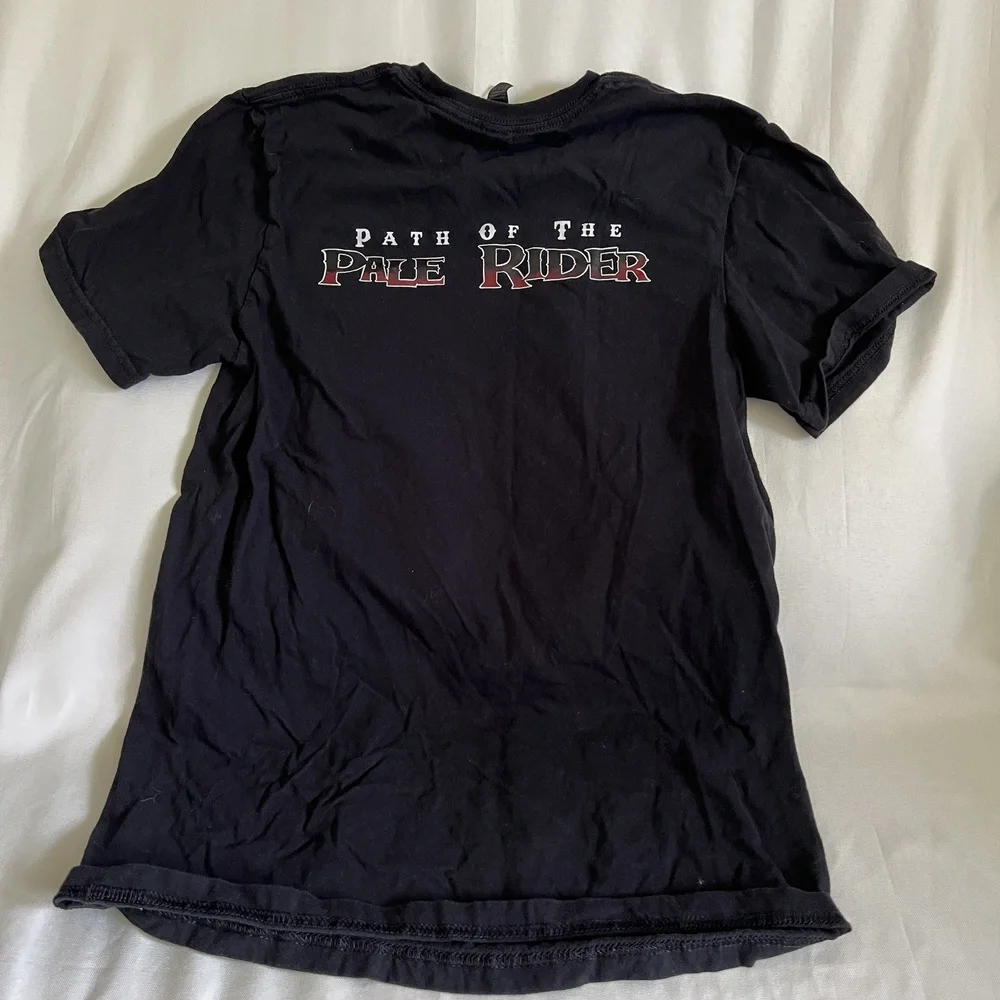 Path of the Pale Rider T-shirt Small Black Short Sleeve Graphic Sci-Fi Comic